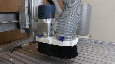 cnc router parts dust shoe|cnc dust collection boot.